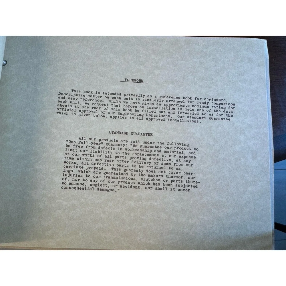 Rare Fuller Blue Book Engineers Manual Eaton Transmission Reference Reprint 1981